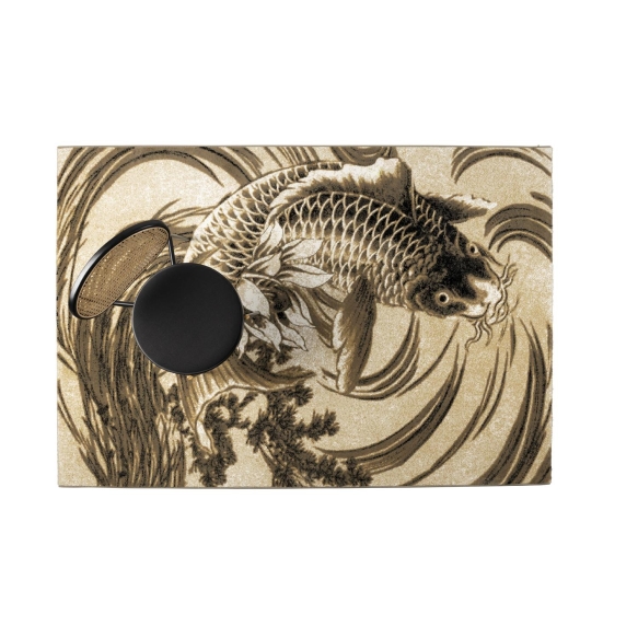 Matto The Legend Of Koi 160X230 Beige/Black Grey