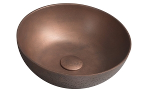 betoni malja-allas FORMIGO diam 39 cm, copper