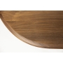 Söögilaud Twist Oval Walnut